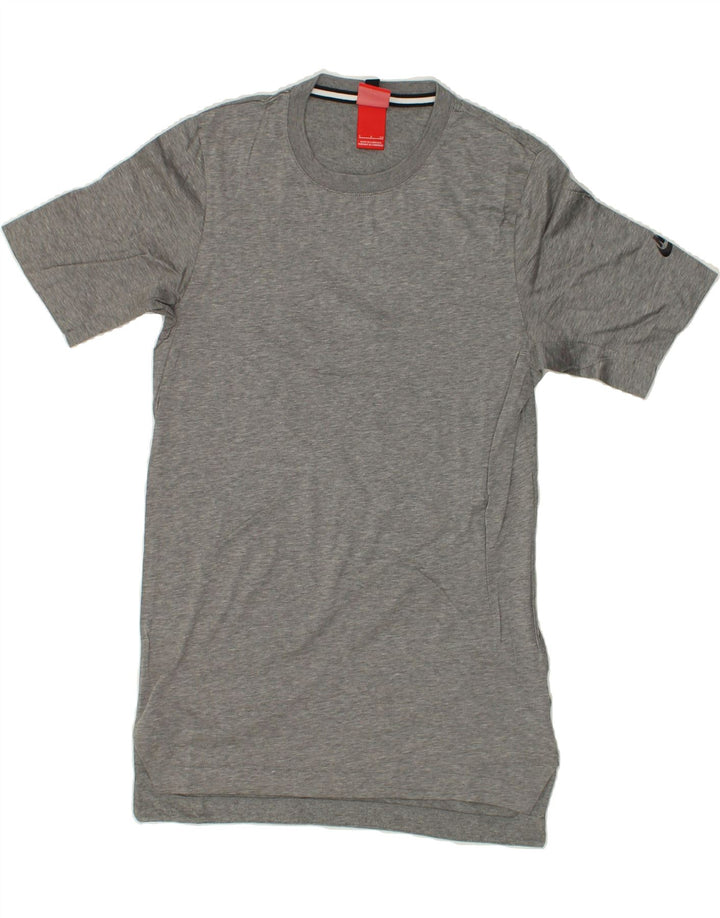 NIKE Mens T-Shirt Top Small Grey Cotton | Vintage Nike | Thrift | Second-Hand Nike | Used Clothing | Messina Hembry 