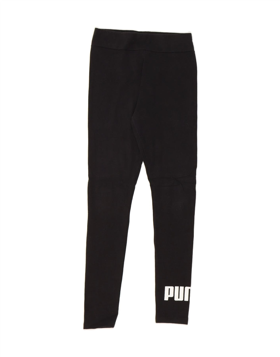 PUMA Womens Graphic Leggings UK 6 XS  Black Vintage Puma and Second-Hand Puma from Messina Hembry 