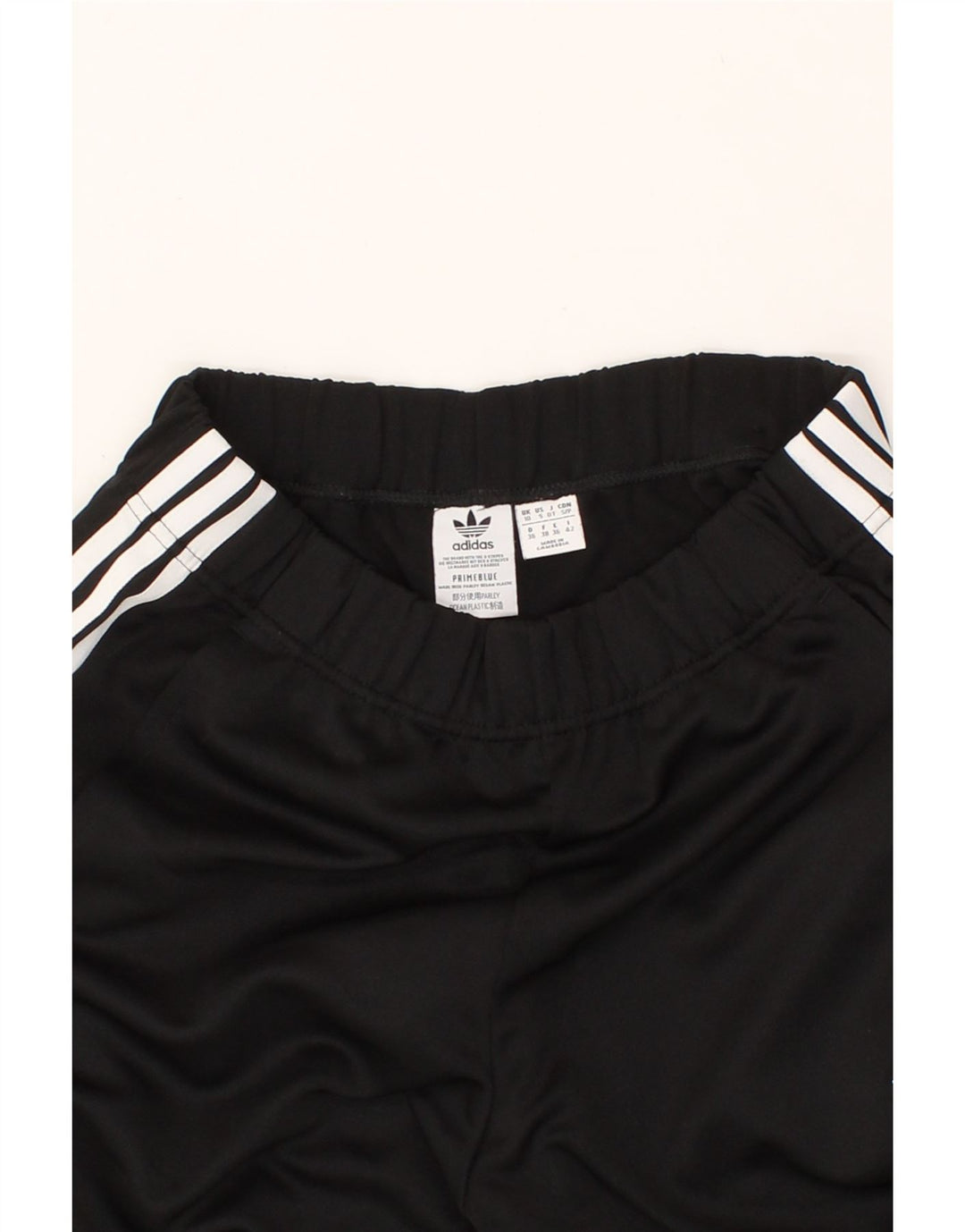 ADIDAS Womens Tracksuit Trousers UK 10 Small Black Vintage Adidas and Second-Hand Adidas from Messina Hembry 