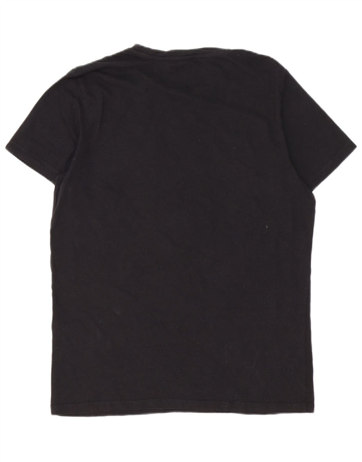 JACK & JONES Herren Core Graphic T-Shirt Top Mittelschwarze Baumwolle
