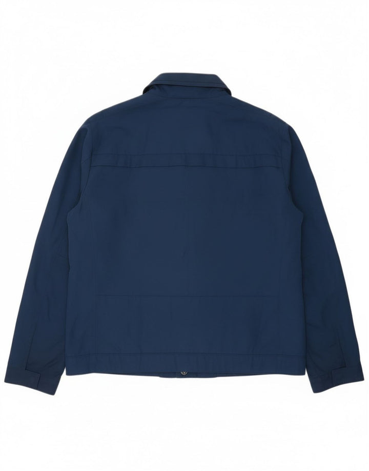 Calvin Klein Herren Bomberjacke UK 42 XL Marineblau Polyester