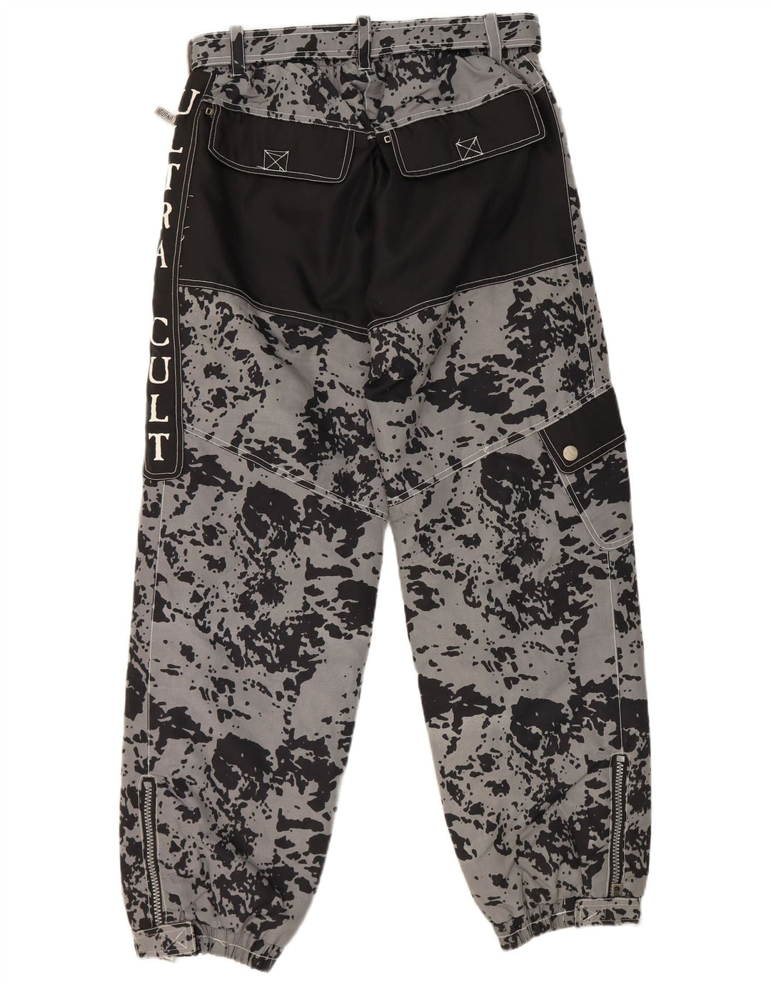 Iguana Herren-Windbreaker-Hose mit Grafik, EU 50, Größe L, W32, L30, Grau
