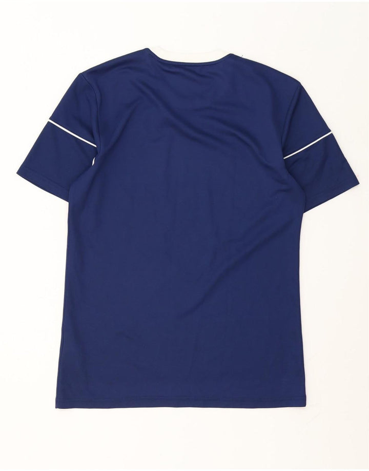 Adidas Herren Climalite T-Shirt Top Small Marineblau Polyester