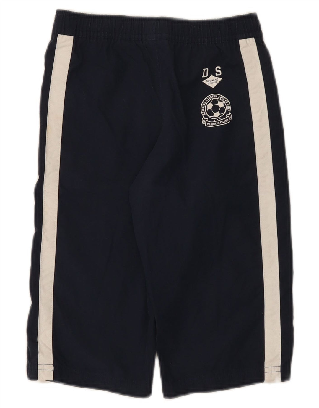 Nike Jungen-Sportshorts mit Grafik, 5–6 Jahre, mittelgroß, Marineblau, Farbblock
