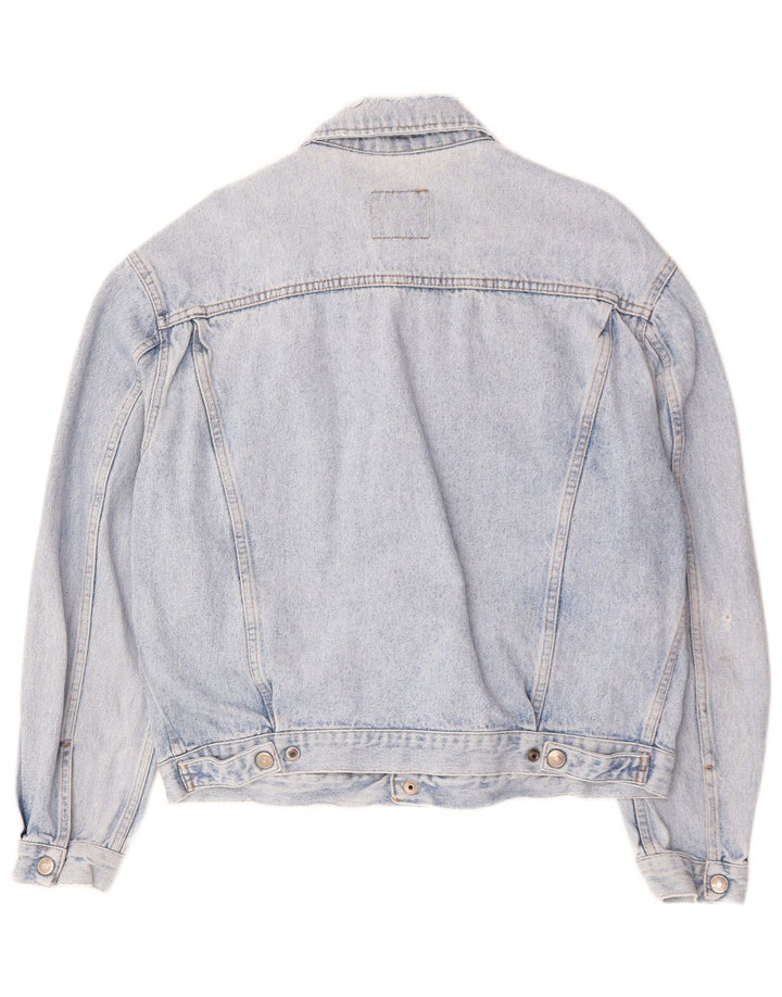 SPITFIRE Herren Jeansjacke UK 38 Mittelblaue Baumwolle