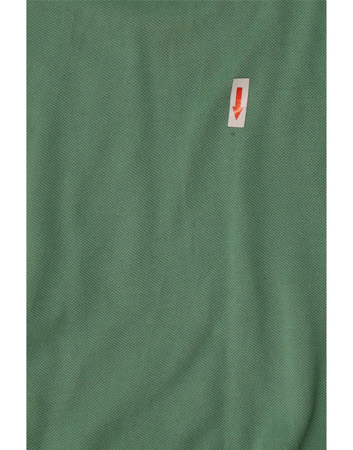 Lacoste Damen-Poloshirt, Größe 42, große grüne Baumwolle