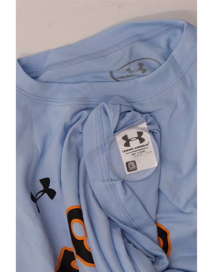 Under Armour Herren-T-Shirt mit Grafik, Größe L, Blau