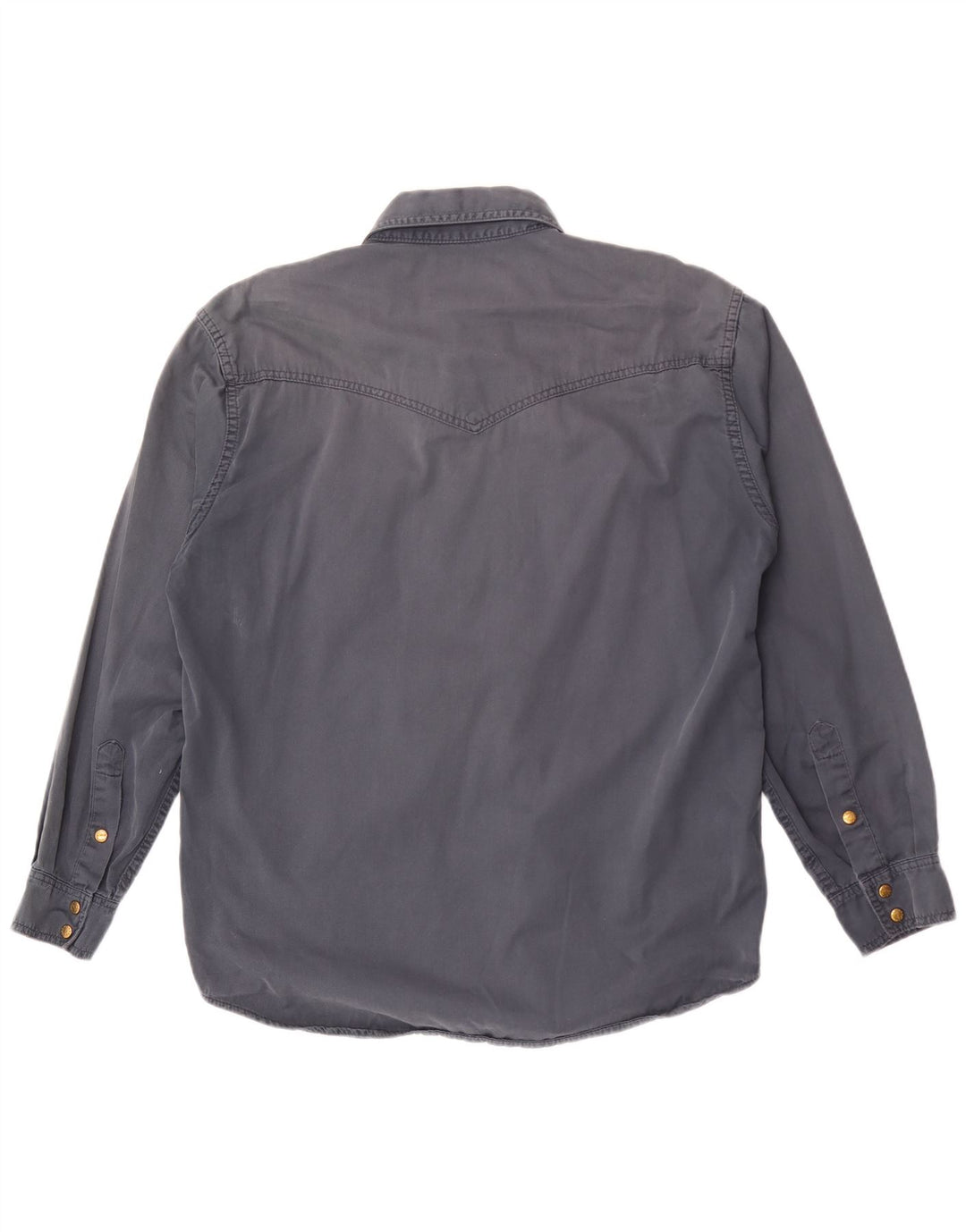 Wrangler Herren Westernhemd Mittelgrau