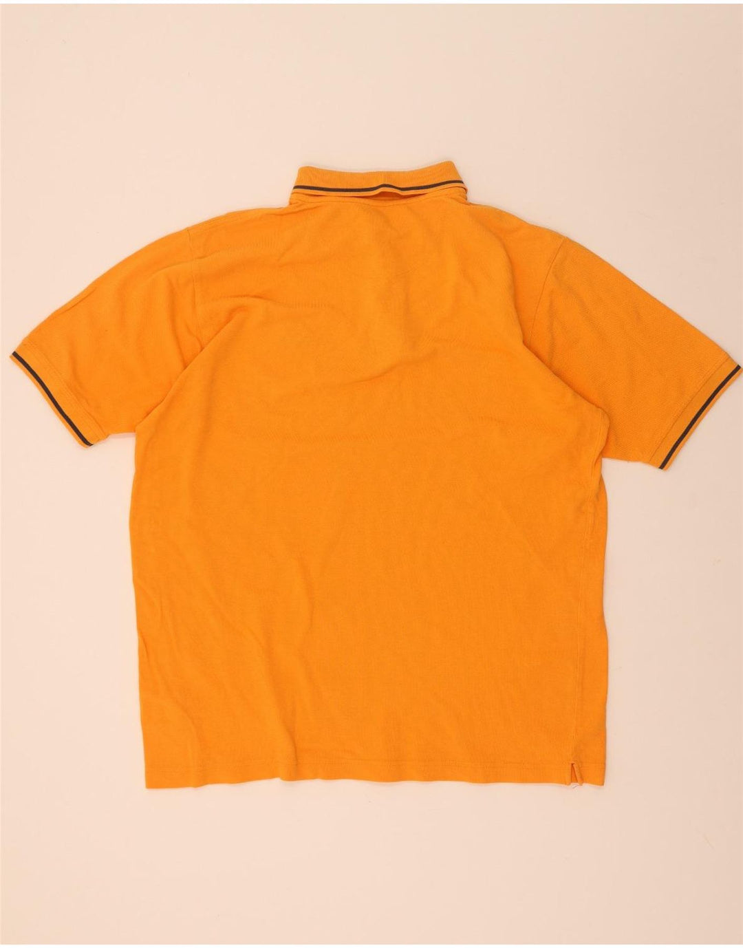 Kappa Herren Poloshirt 2XL Orange Baumwolle