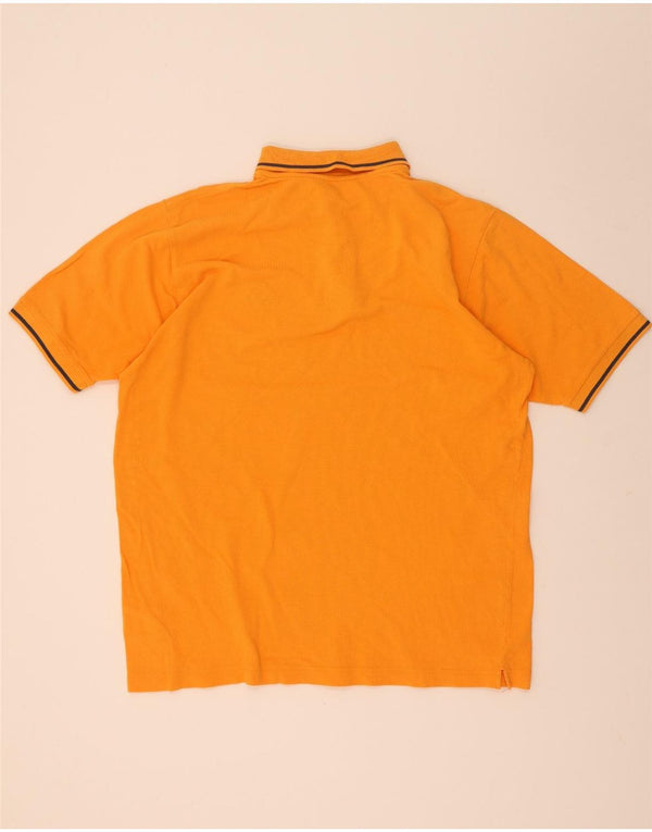 Kappa Herren Poloshirt 2XL Orange Baumwolle