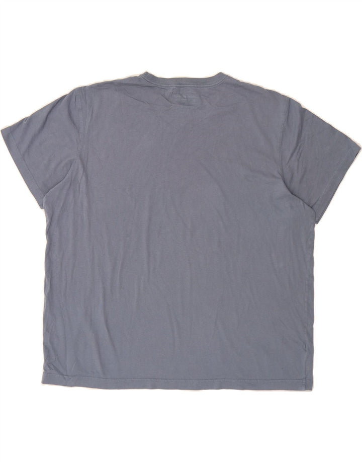 EDDIE BAUER Mens T-Shirt Top XL Blue Cotton Vintage Eddie Bauer and Second-Hand Eddie Bauer from Messina Hembry 