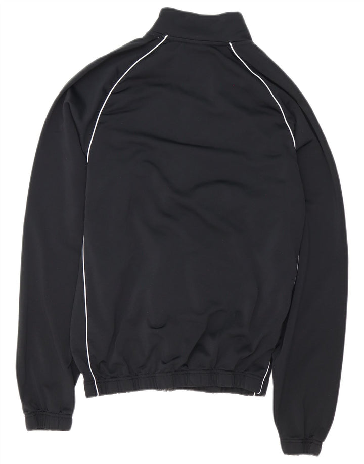 Nike Herren-Trainingsanzugoberteil, Jacke, Größe S, Schwarz, Polyester
