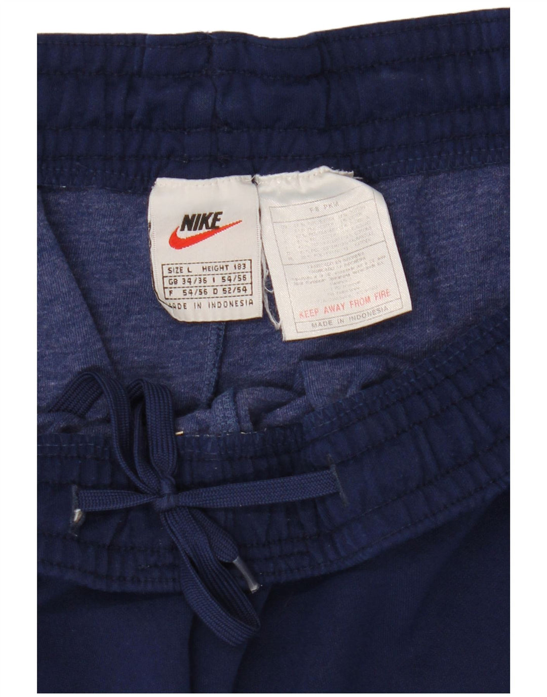 Nike Herren-Sportshorts, groß, marineblaues Polyester