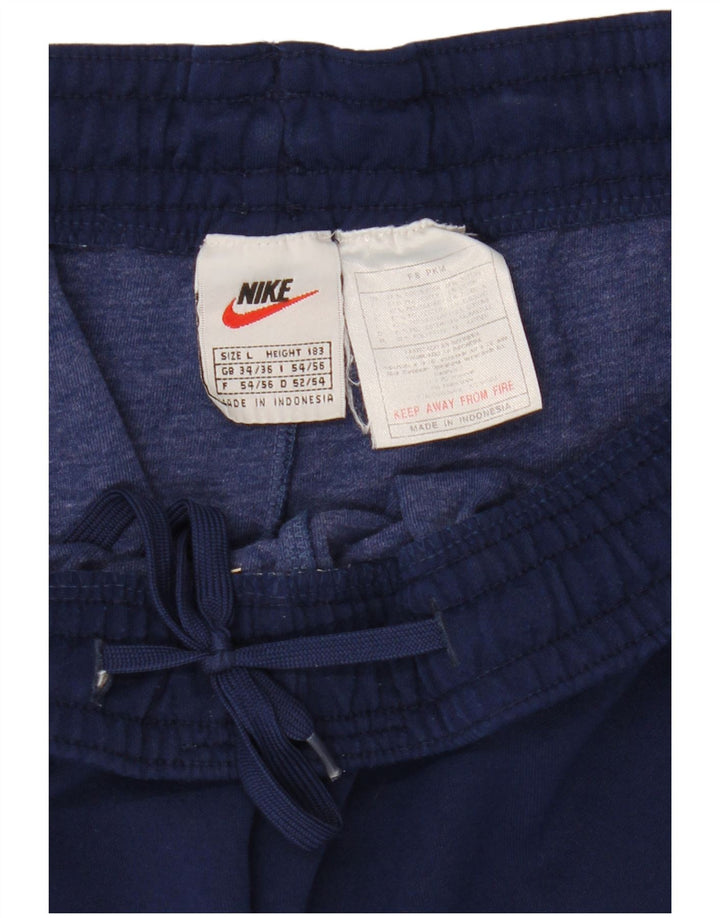 Nike Herren-Sportshorts, groß, marineblaues Polyester