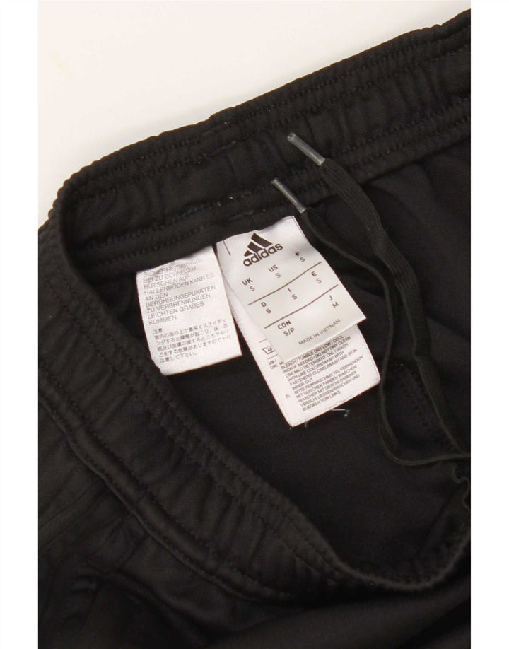 Adidas Herren-Trainingshose mit Grafik, Größe S, Schwarz, Polyester