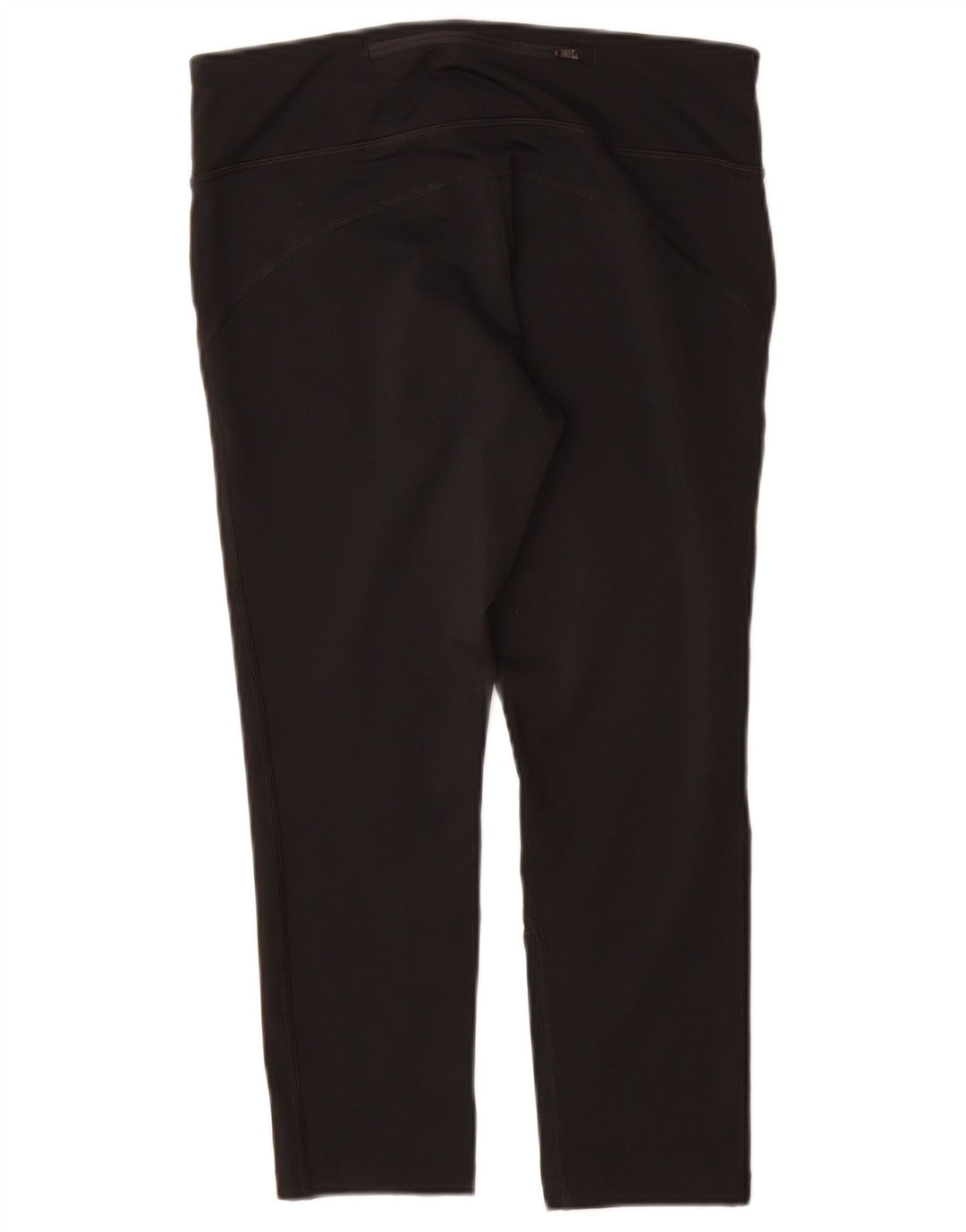 Nike Damen Dri Fit Capri Leggings UK 12 Medium Schwarz