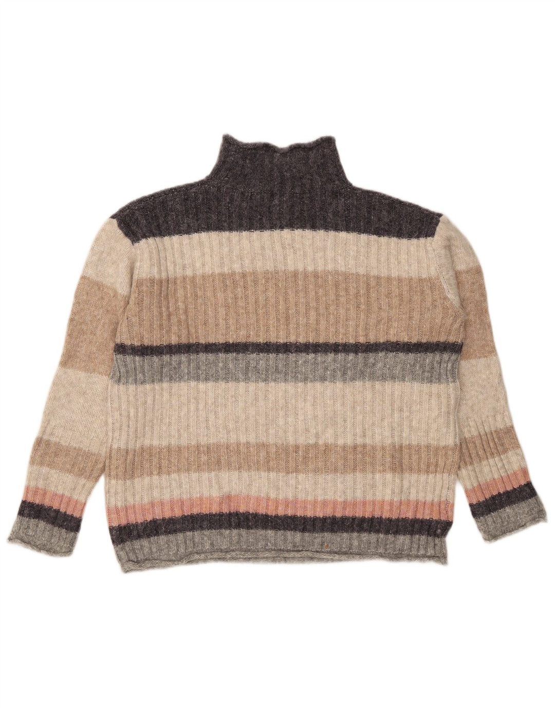 Marks & Spencer Damen-Pullover mit Rollkragen, Gr. 12, mittel, mehrfarbig