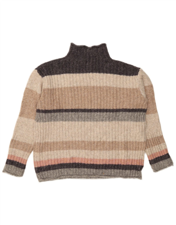 Marks & Spencer Damen-Pullover mit Rollkragen, Gr. 12, mittel, mehrfarbig