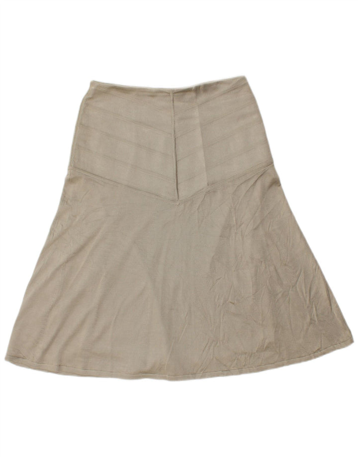 Ralph Lauren Damen-A-Linien-Rock, Größe S, W28, Beige