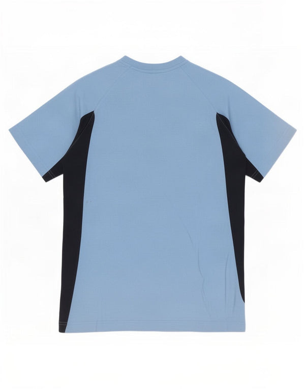 Adidas T-Shirt für Jungen, 15–16 Jahre, Blau, Colourblock-Baumwolle