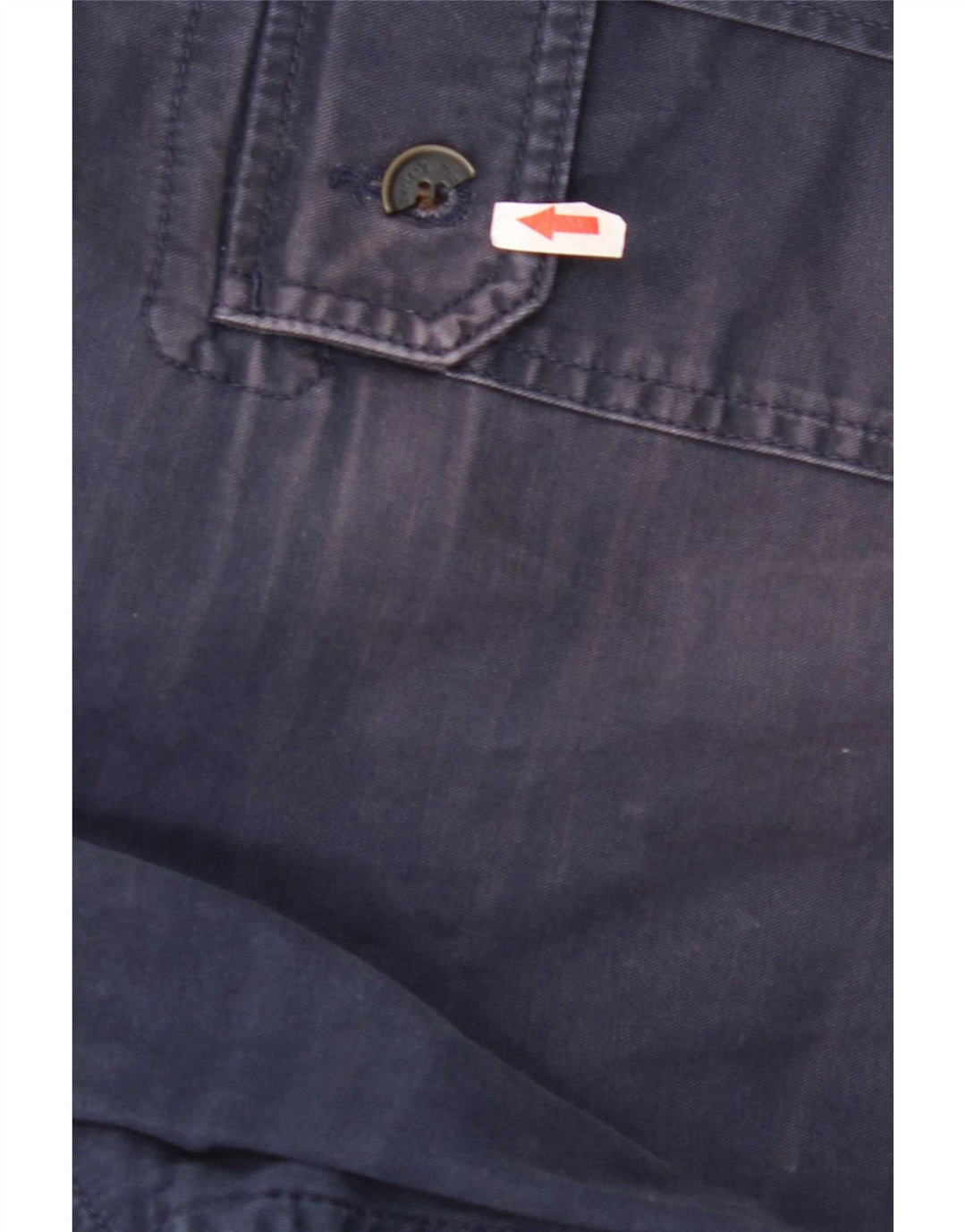Timberland Herren Cargo Shorts W42 2XL Marineblau Baumwolle