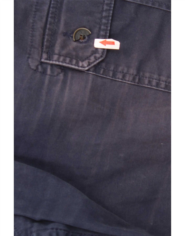 Timberland Herren Cargo Shorts W42 2XL Marineblau Baumwolle