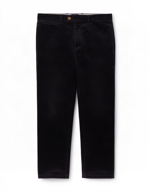 Marks & Spencer Mens Blue Harbour Straight Corduroy Trousers W36 L29 Navy