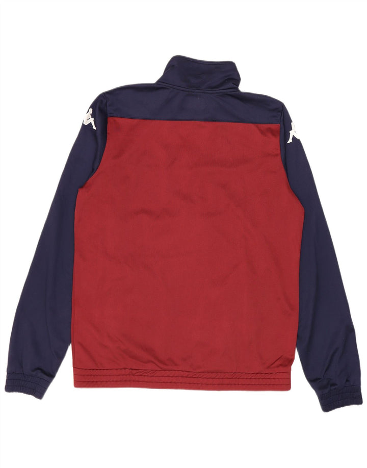 Kappa Herren-Trainingsanzugoberteil, Jacke, Größe S, Marineblau, Farbblock