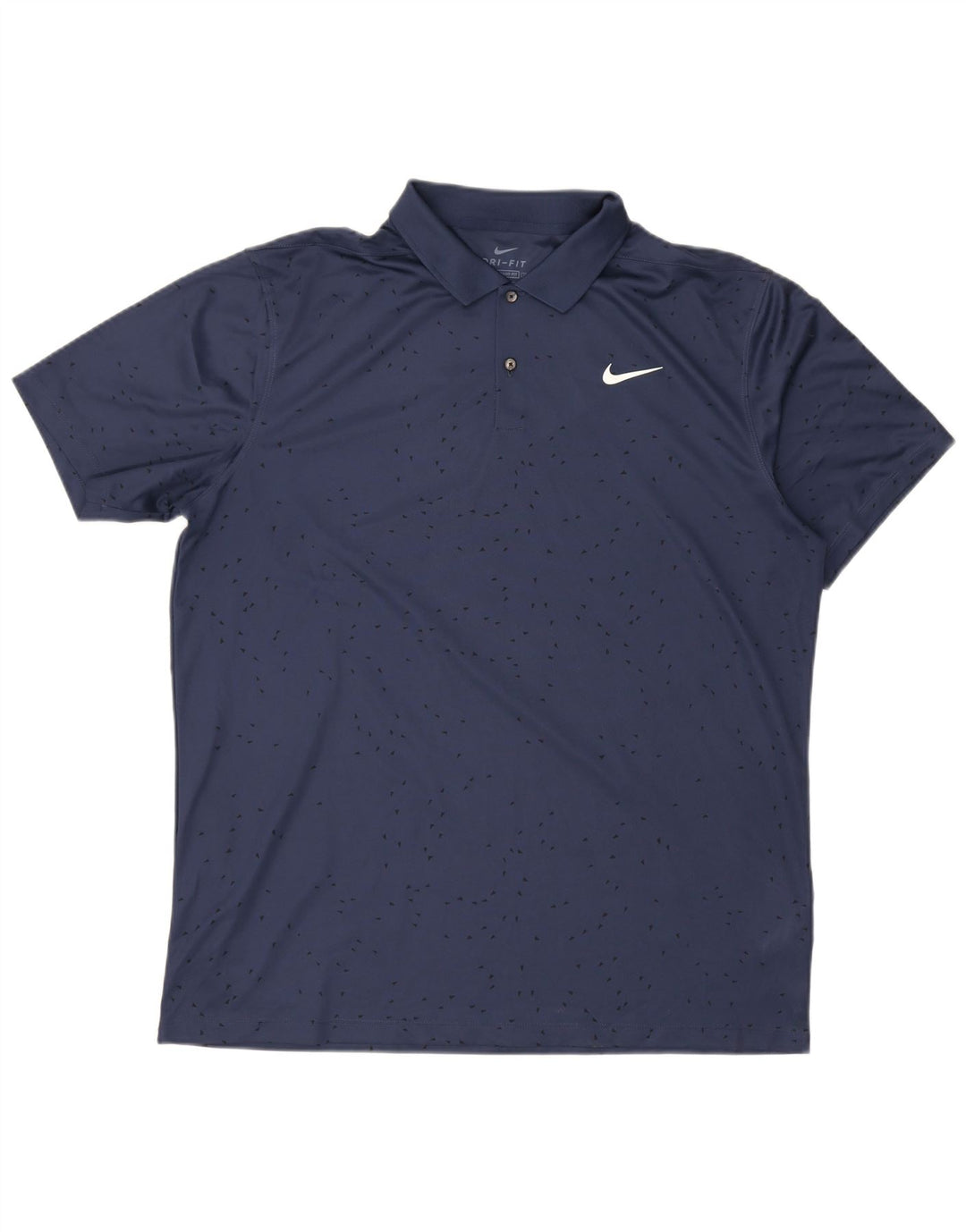 Nike Herren Dri Fit Standard Fit Poloshirt, groß, Marineblau, Polyester