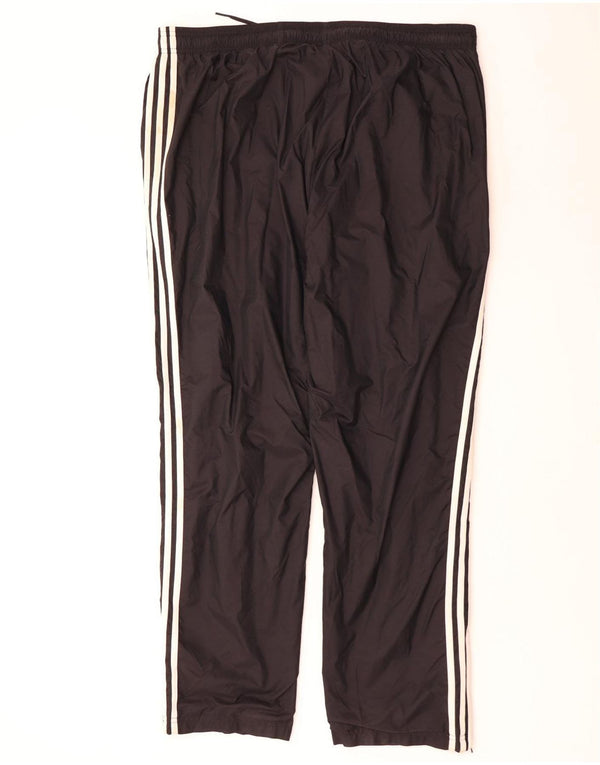 Adidas Mens Tracksuit Trousers 2XL  Black Polyester
