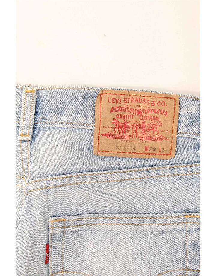 Levi's Damen Bootcut Jeans W29 L31 Blaue Baumwolle