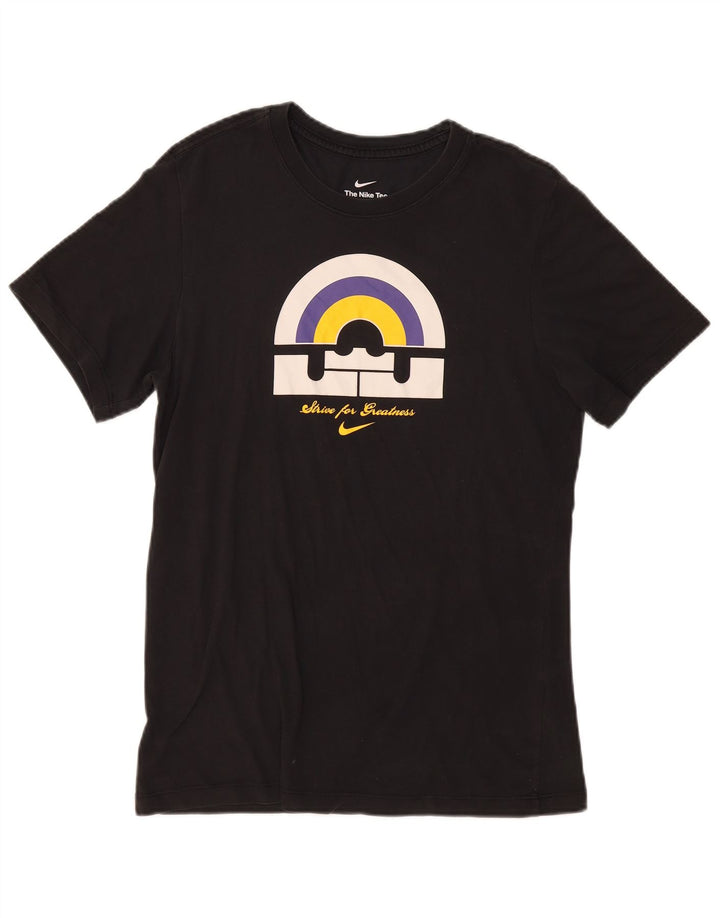 Nike Herren-T-Shirt mit Grafik, Größe S, Schwarz