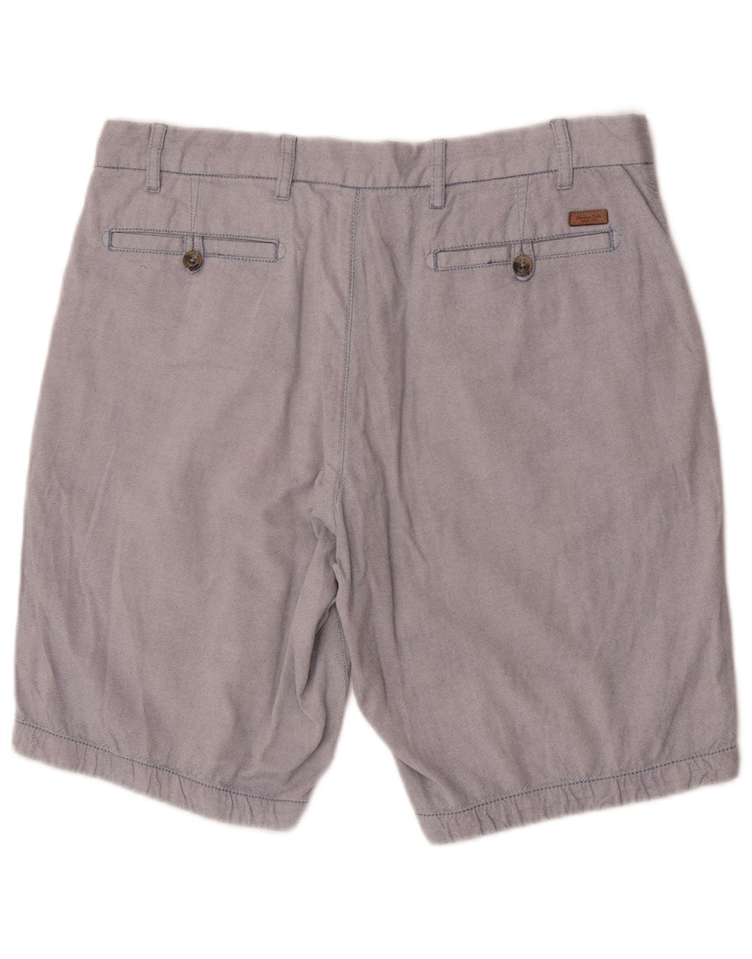 Massimo Dutti Herren Chinoshorts EU 44 Large W34 Blau