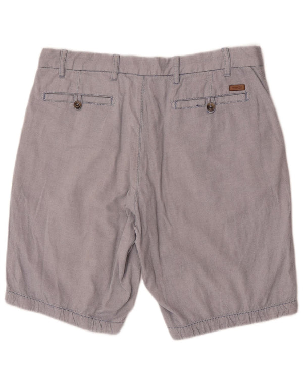 Massimo Dutti Herren Chinoshorts EU 44 Large W34 Blau