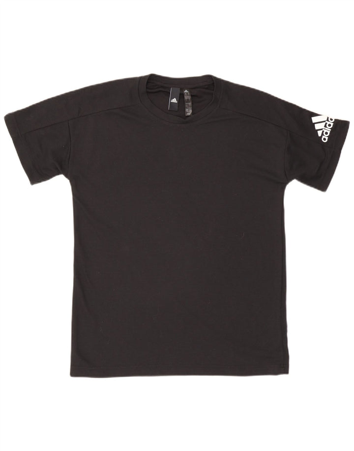 ADIDAS Herren T-Shirt Top Small Schwarz Polyester