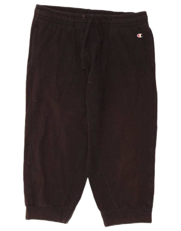 Champion Damen Capri-Trainingshose, Jogginghose, Größe 44, Schwarz