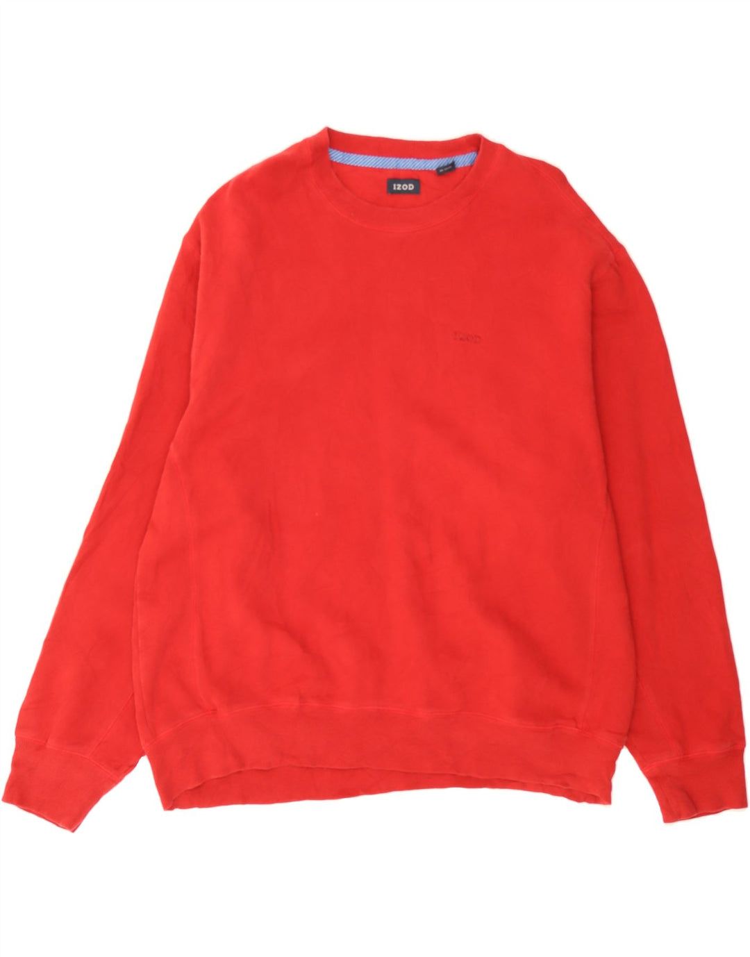 IZOD Mens Sweatshirt Jumper XL Red Cotton Vintage Izod and Second-Hand Izod from Messina Hembry 