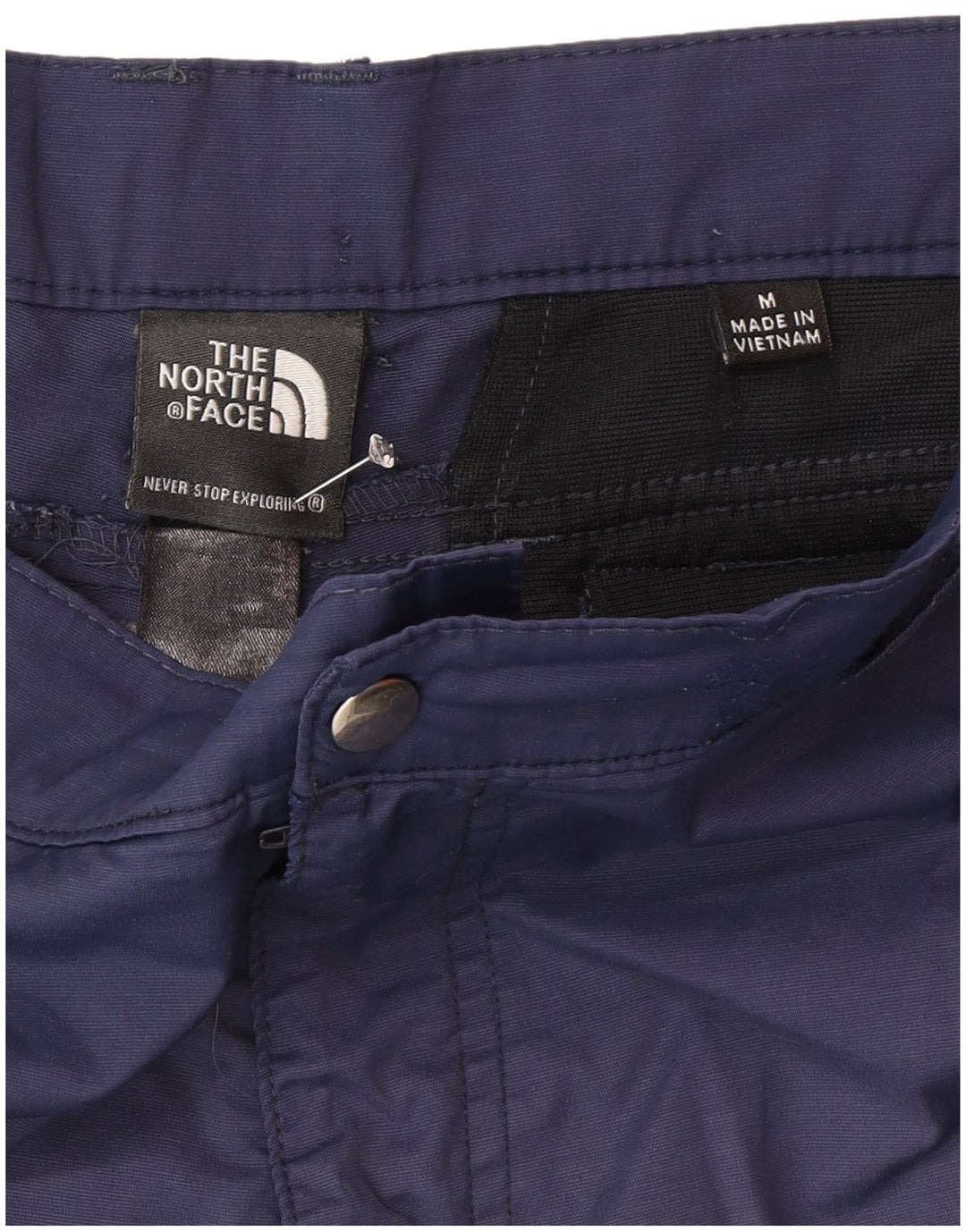 The North Face Herren-Cargoshorts Medium W36 Marineblaues Polyester