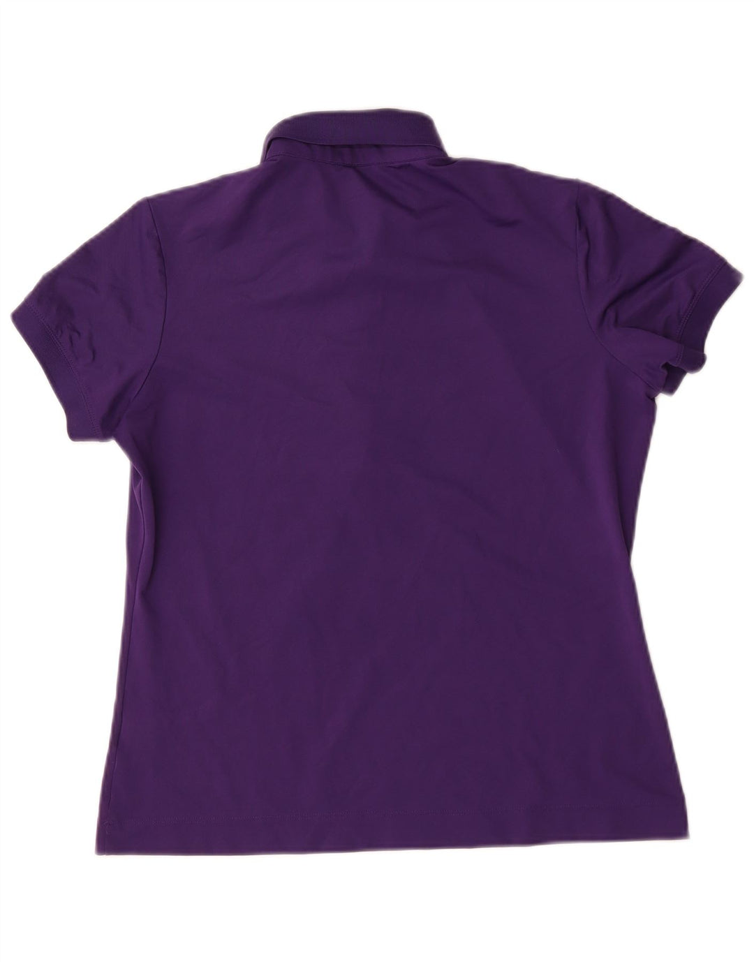 Nike Damen Dri Fit Poloshirt UK 12/14 Mittellila Polyester