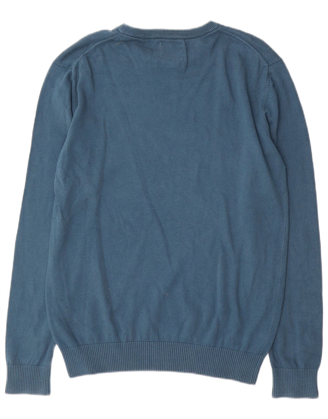Joules Herren-Pullover mit U-Boot-Ausschnitt, Größe S, Blau, Baumwolle