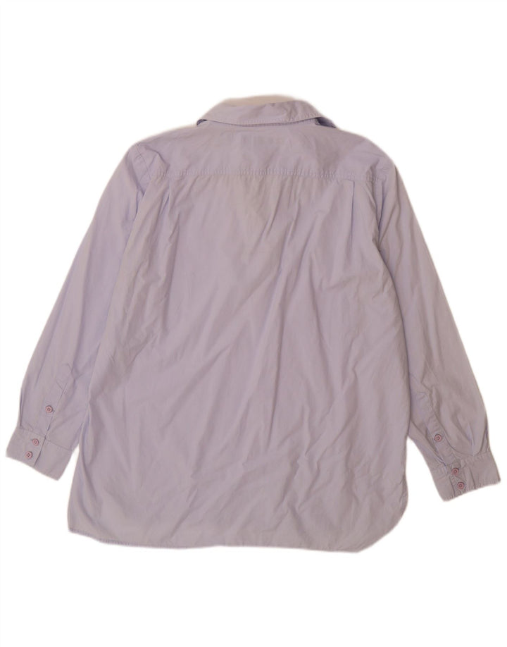 French Connection Damen-Pullover-Hemd, Größe 44, Blau