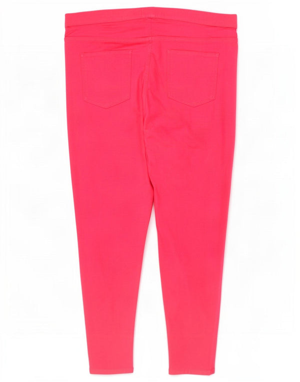 Marks & Spencer Damen Jegging-Jeans UK 20 2XL W40 L28 Rosa Baumwolle