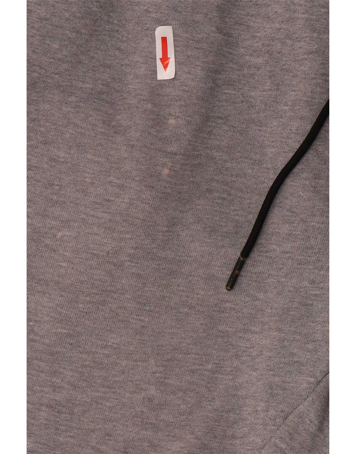 Nike Herren-Trainingshose, große graue Colourblock-Baumwolle