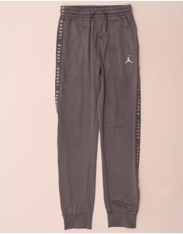 Jordan Jungen-Trainingshose mit Grafik, Jogginghose, 12–13 Jahre, Größe L, Grau