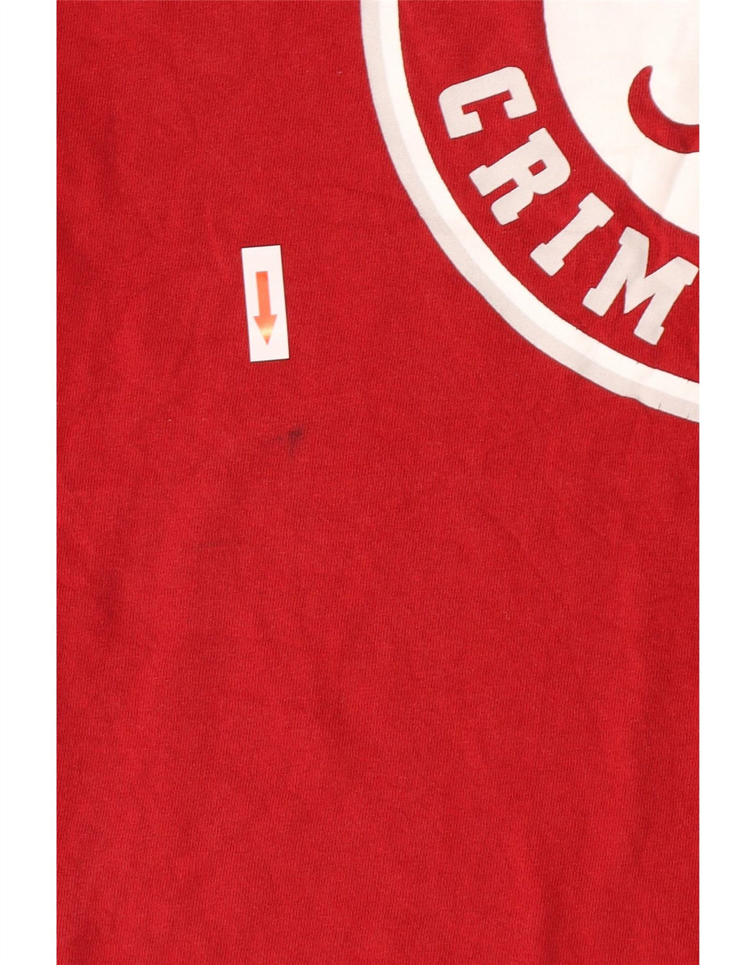 Champion Herren-T-Shirt mit Grafik, Größe L, aus roter Baumwolle