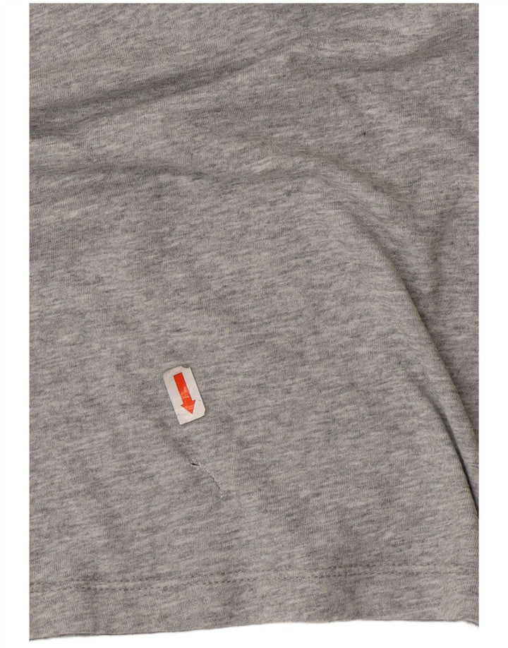 NIKE Herren Dri Fit T-Shirt Top Large Grau