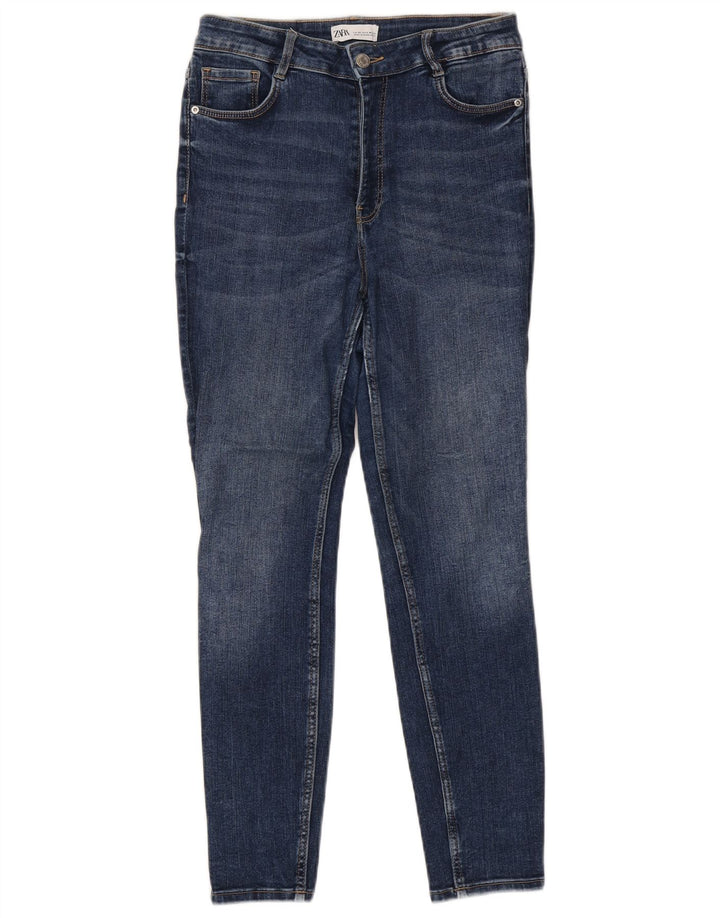 Zara Damen Skinny Jeans EU 40 Medium W30 L27 Blau