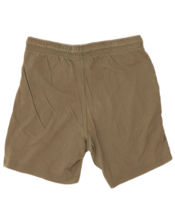 Champion Herren-Sportshorts, Größe S, Khaki, Baumwolle