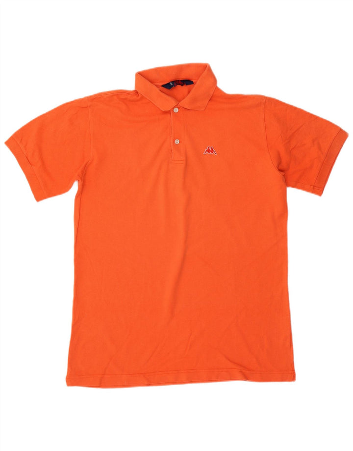 KAPPA Herren Poloshirt Mittelorange Baumwolle