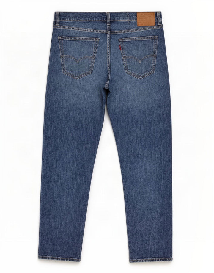 Levi's Herren 502 Tapered Jeans W44 L27 Blaue Baumwolle